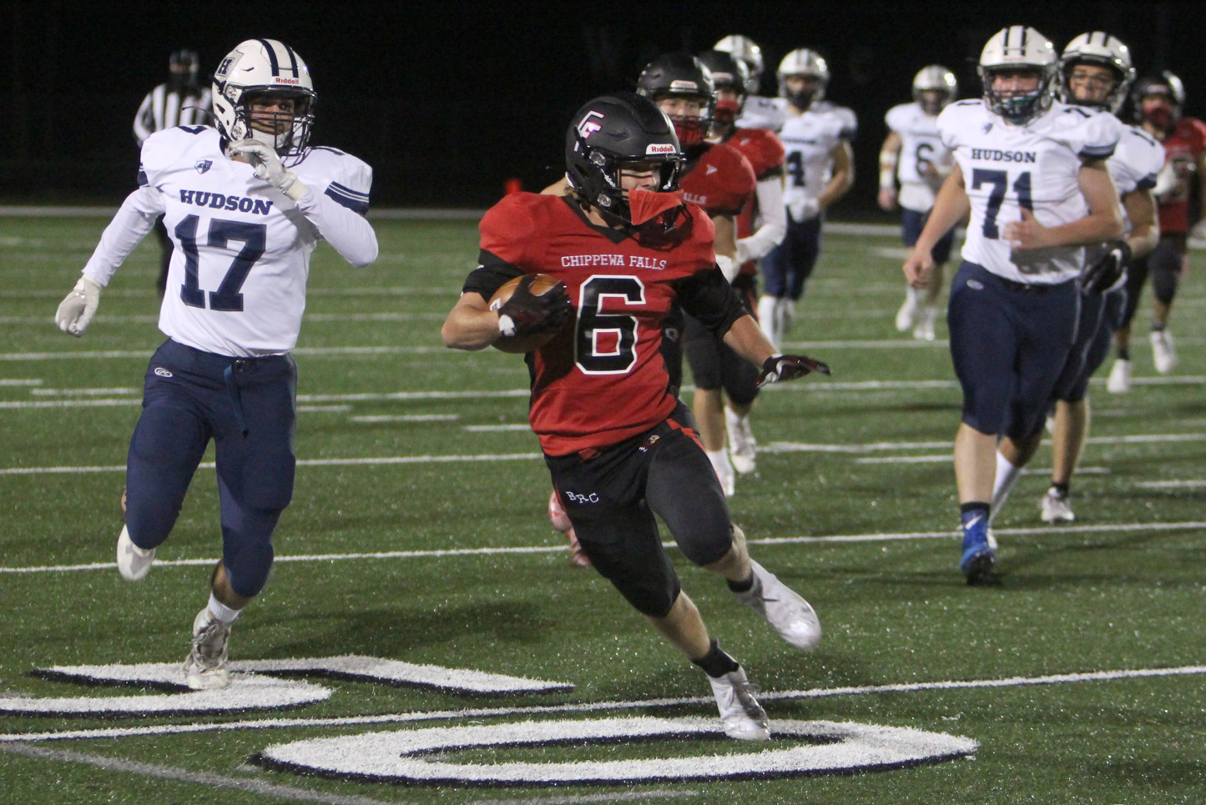Hudson at Chi-Hi football 10-2-20